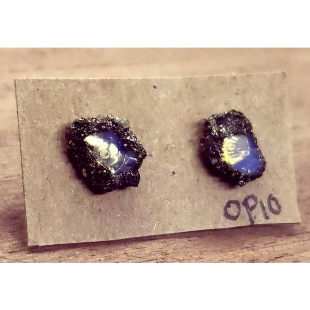 Opalite stud Earrings #op10